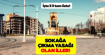 Hafta içi ve hafta sonu bugün sokağa çıkma yasağı var mı, hangi illerde var? Risk haritası ile sokağa çıkma yasağı olan iller