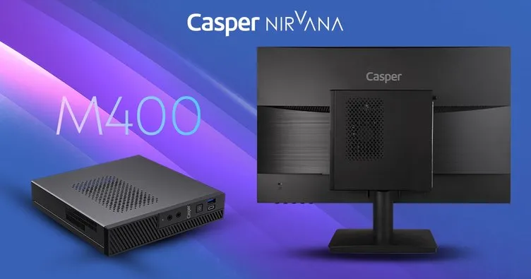 Casper’ın yeni iş bilgisayarı Nırvana M400 satışa çıktı!