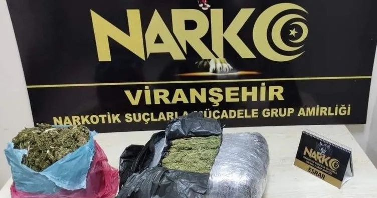Viranşehir’de uyuşturucu operasyonu: 4 gözaltı