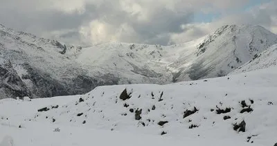 Ovit Dağı’ında muhteşem kar  manzarası