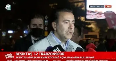 Trabzonspor yenilgisi sonrası Emre Kocadağ’dan hakem tepkisi!