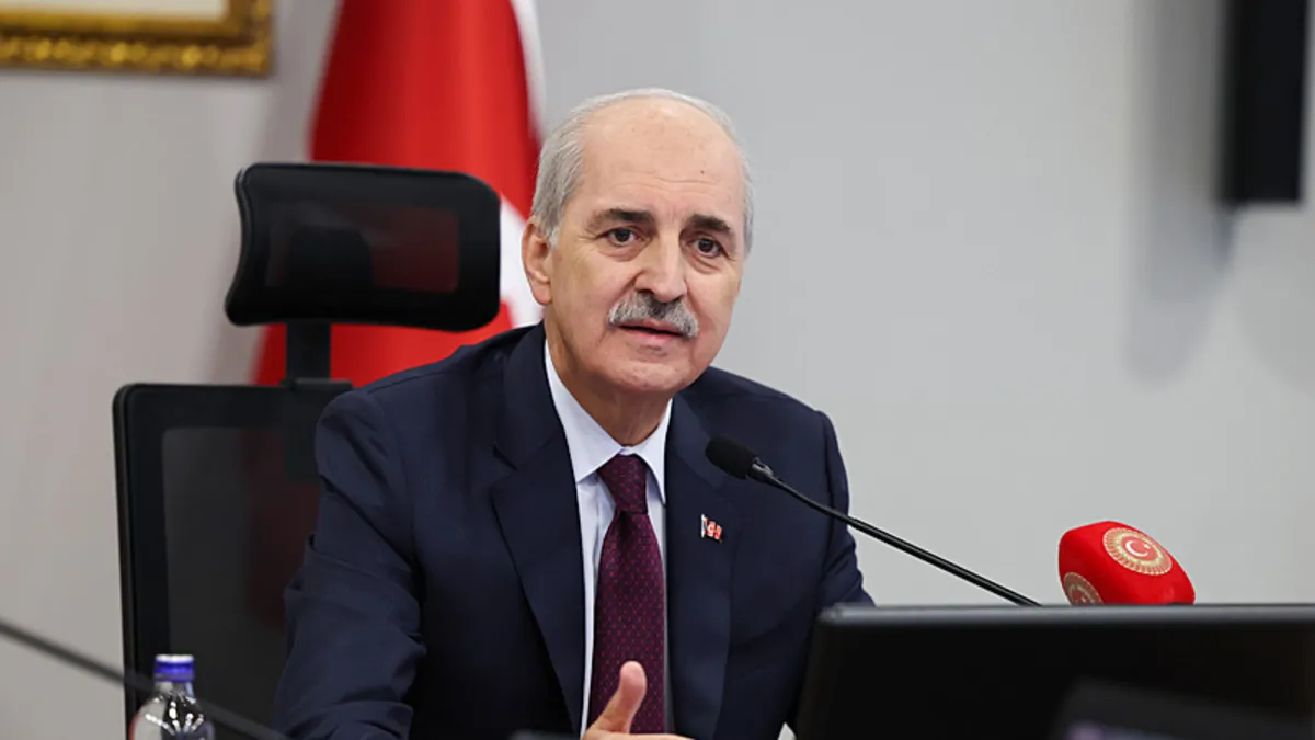 TBMM Başkanı Numan Kurtulmuş'tan Terörsüz Türkiye mesajı haber görseli