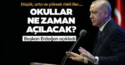Başkan Erdoğan’dan yüz yüze eğitim açıklaması: Okullar ne zaman açılacak? 2 Mart Bugün okul var mı, Ankara, İzmir, İstanbul’da okullar açılacak mı?