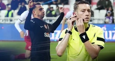 Son dakika Galatasaray haberi: Kerem Aktürkoğlu Sivasspor maçında çılgına döndü! Hakemin üstüne yürüdü...