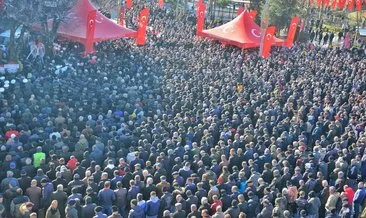 Şehit Murat Atar memleketinde binlerce kişi uğurladı
