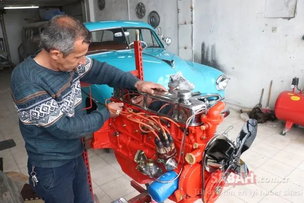 Klasik otomobillere baba ve oğuldan usta dokunuşlar!