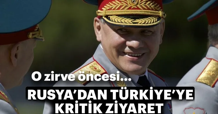 Rusya Savunma Bakanı Sergey Şoygu bugün Ankara’ya gelecek
