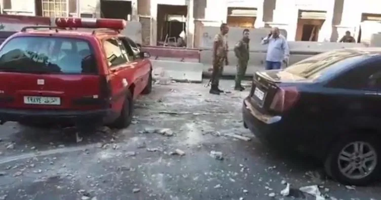 Şam’da polis merkezi yakınlarına saldırı!