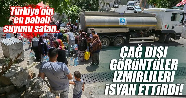 Türkiye’nin en pahalı suyunu satan İzmir’de su krizi tepki çekmeye devam ediyor