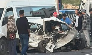 Şanlıurfa’daki trafik kazasında 3 kişi yaralandı