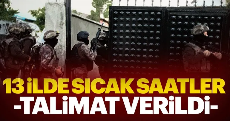 Kayseri merkezli 13 ilde FETÖ operasyonu! 37 kişi gözaltına alınacak