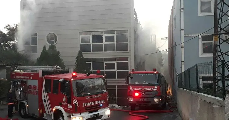 Son dakika: Başakşehir’de fabrika yangını