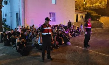 Fethiye’de 92 göçmen ve 5 insan kaçakçısı yakalandı #mugla