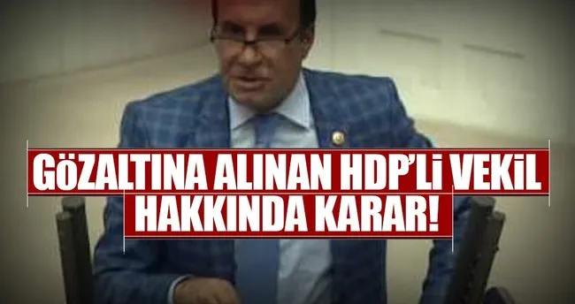 HDP milletvekili Emin Adıyaman gözaltına alındı