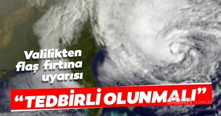 Son dakika haberi: Ankara Valiliği uyardı! Kuvvetli rüzgar ve fırtınaya dikkat...