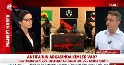 İşte ABD’yi şiddet boğan Başkan Trump’ın terör örgütü ilan ettiği Antifa’nın PKK/YPG ile ilişkisinin detayları... | Video