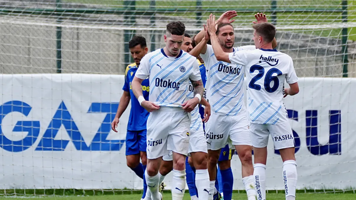 Fenerbahçe ilk hazırlık maçından galip ayrıldı