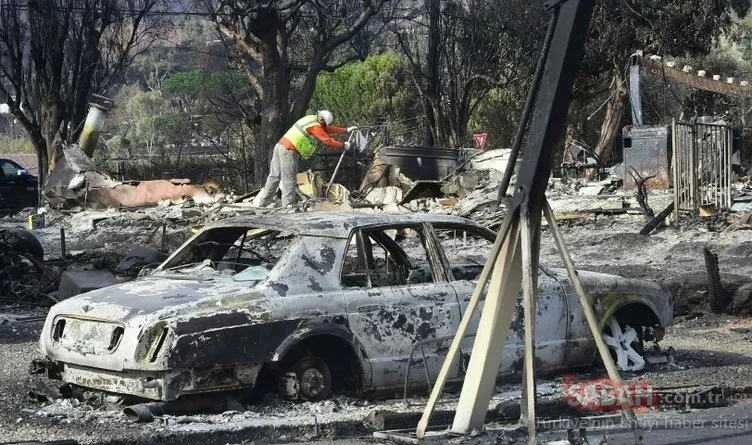 Kaliforniya’da yangın söndürülemiyor