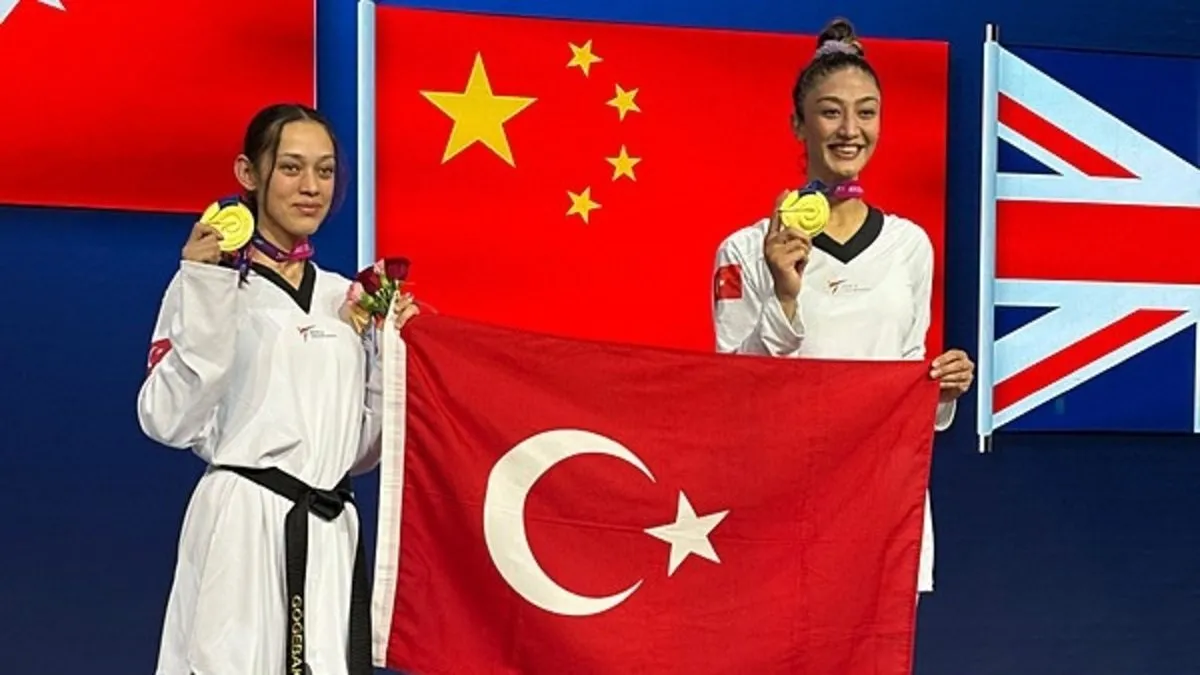 Emine Göğebakan ve Nafia Kuş Aydın, altın madalya kazandı! Emine Göğebakan ve Nafia Kuş Aydın, altın madalya kazandı!