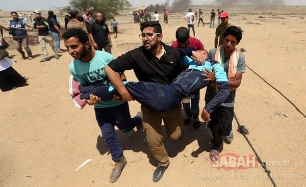 İsrail-Gazze sınırında feci görüntüler! Dünya şokta...