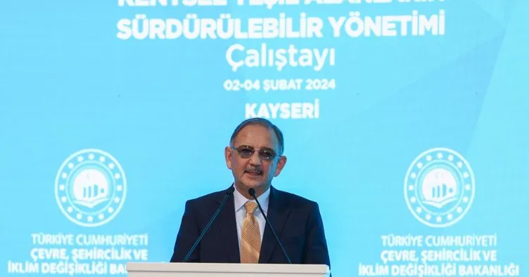 Çevre ve Şehircilik Bakanı Mehmet Özhaseki: “75 bin konutun afetzedelere teslimine başlıyoruz”