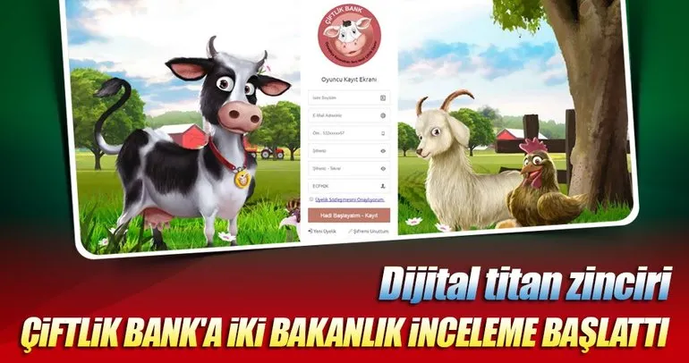 Çiftlik Bank’a çifte inceleme başlatıldı