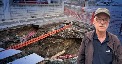 Ankara’da sağanak sonrası yol yarıldı: Hasarın boyutu gün ağarınca ortaya çıktı