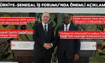 Son dakika: Başkan Erdoğan Senegal’de önemli açıklamalar