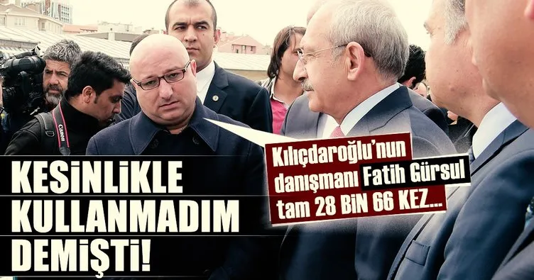 Kılıçdaroğlu'nun eski danışmanı Fatih Gürsul ile ilgili flaş tespit!