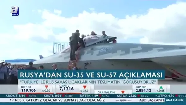 Rusya'dan SU-35 ve SU-57 açıklaması