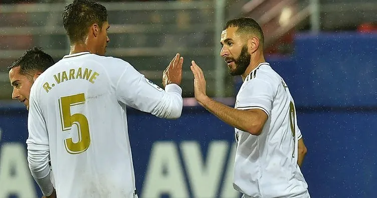 Real Madrid, deplasmanda Eibar’ı 4-0 yendi - Benzema gol krallığında lider...