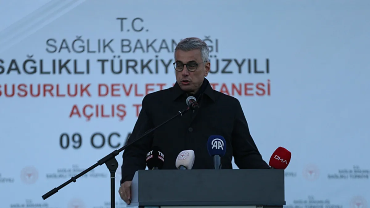 Bakan Memişoğlu: "Dünyanın en iyi sağlık hizmetini veriyoruz"