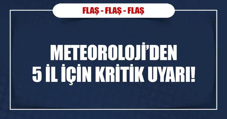 Meteorolojiden aşırı sıcak uyarısı