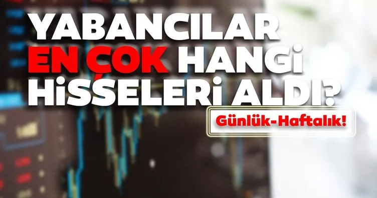 Borsa İstanbul’da günlük-haftalık yabancı payları 23/09/2020