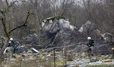 Litvanya’da akılalmaz olay: Uçak eve düştü