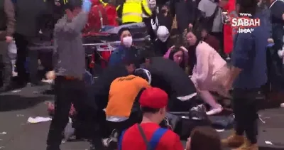 Güney Kore’de Cadılar Bayramı izdihamı | Video