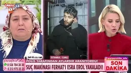 Firari sanığı Esra Erol ekibi canlı yayında yakaladı!