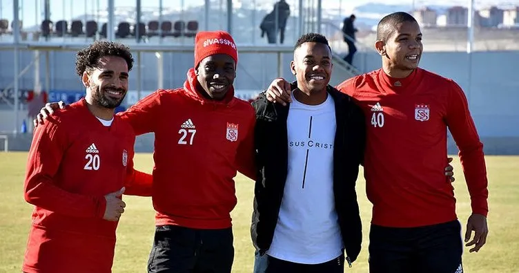 Robihno, eski takımı Sivasspor’u ziyaret etti