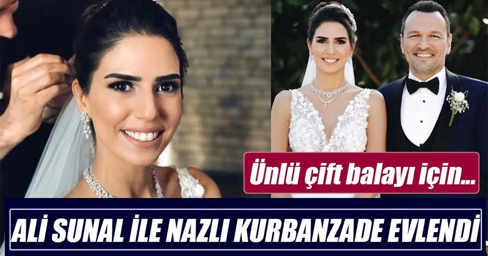 ali sunal ile nazli kurbanzade evlendi