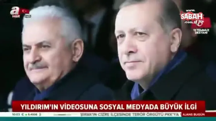 İşte Başbakan Binali Yıldırım için hazırlanan özel klip 'Son Başbakan...'