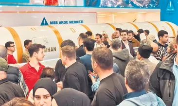 150 bin kişi saha’ya akın etti