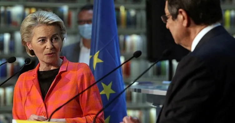 AB Komisyonu Başkanı Ursula von der Leyen: Kıbrıs’ta iki devletli çözümü asla kabul etmeyeceğiz