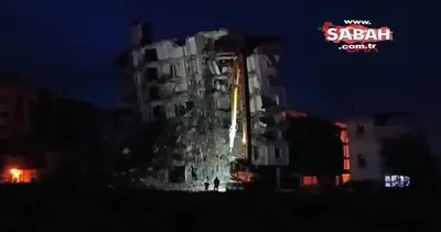 Gaziantep’te 7 katlı bina yıkım sırasında çöktü | Video