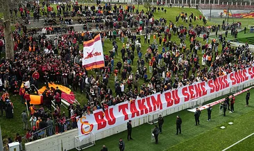 Lider Galatasaray’da coşkulu antrenman!