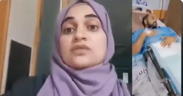 Gazzeli doktorun eşi haykırdı: 2 bacağı kesilebilir, yardım edin