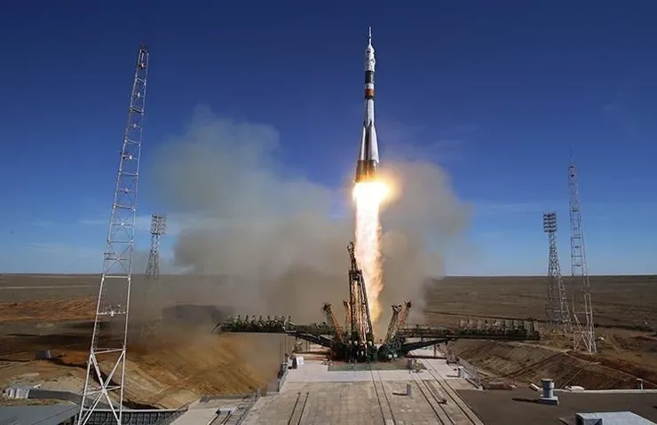 SOYUZ MS-18 UZAY ARACI FIRLATILDI