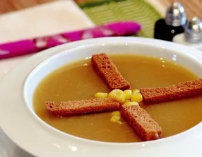 Soya Soslu Kabak Çorbası Tarifi