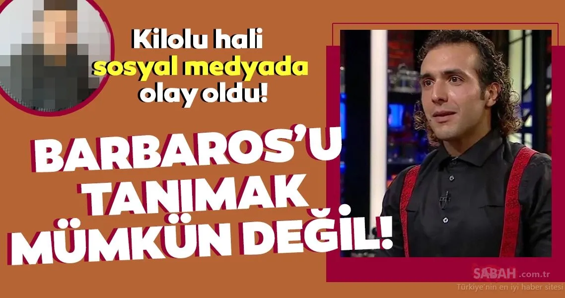 MasterChef Türkiye�nin favori isimlerinden Barbaros Yoloğlu’nun kilolu