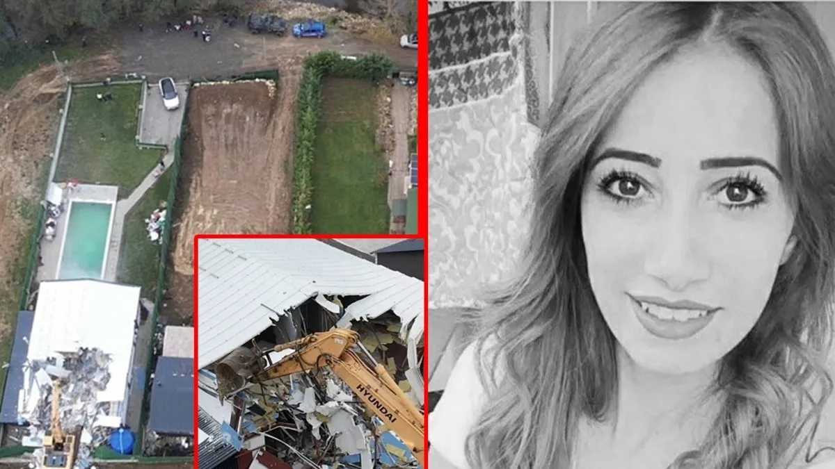 SON DAKİKA: İstanbul’u sarsan cinayette yeni gelişme: Sinem Çeşim’in can verdiği kaçak villa yıkıldı! SON DAKİKA: İstanbul’u sarsan cinayette yeni gelişme: Sinem Çeşim’in can verdiği kaçak villa yıkıldı!