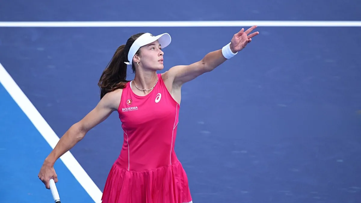 Zeynep Sönmez, Avustralya Açık’ta adını ana tabloya yazdırdı Zeynep Sönmez, Avustralya Açık’ta adını ana tabloya yazdırdı